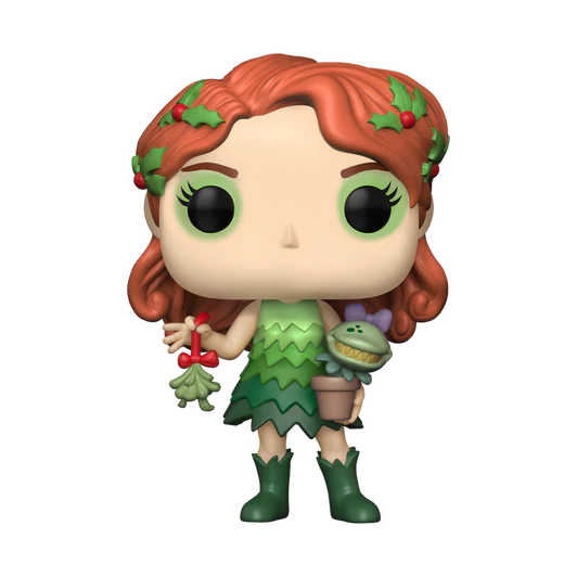 Funko Pop Heroes: DC Comics Holiday 2024 - Poison Ivy Con Muerdago, #528