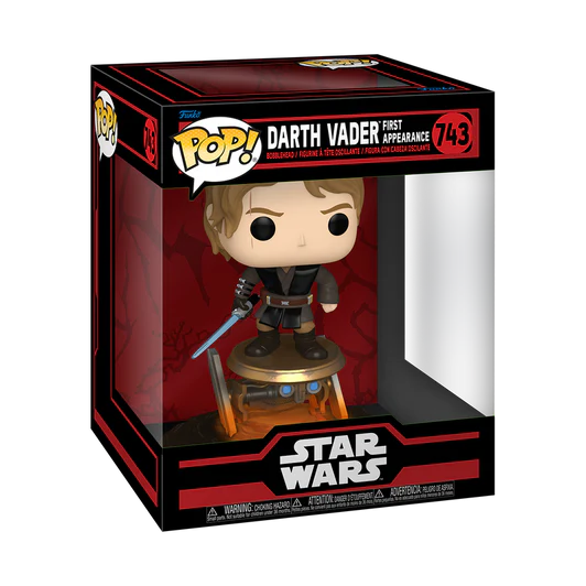 Funko Pop Ride Deluxe: Star Wars The Dark Side - Darth Vader Primera Apariencia, #743