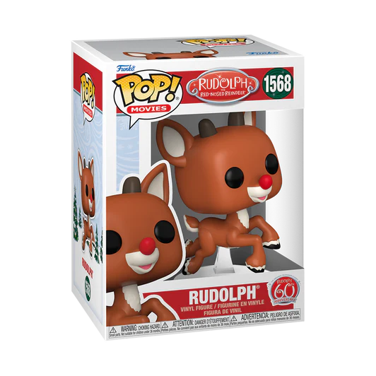 Funko Pop Movies: Rodolfo El Reno 60 Aniversario - Rodolfo Volando, #1568