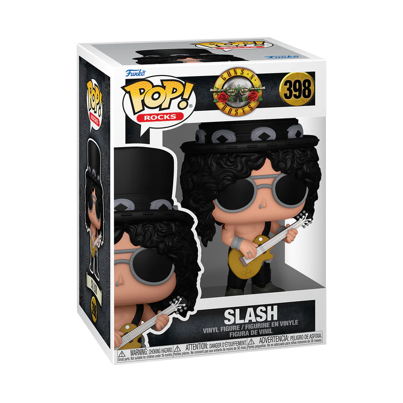 Funko Pop Rocks: Guns N Roses - Slash 1990, #398