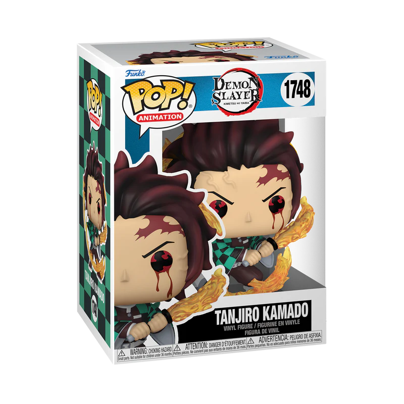 Funko Pop Animation: Demon Slayer - Tanjiro Respiracion Solar, #1748