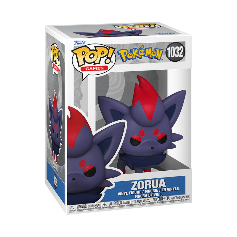 Funko Pop Games: Pokemon - Zorua, #1032