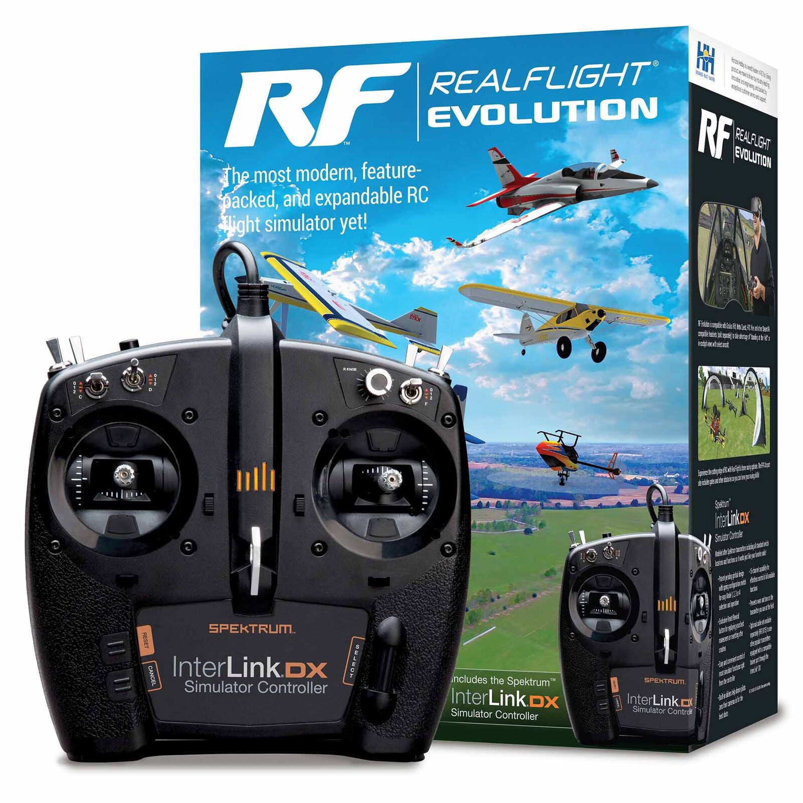 RealFlight - Evolution RC Flight Simulator with InterLink DX Controller