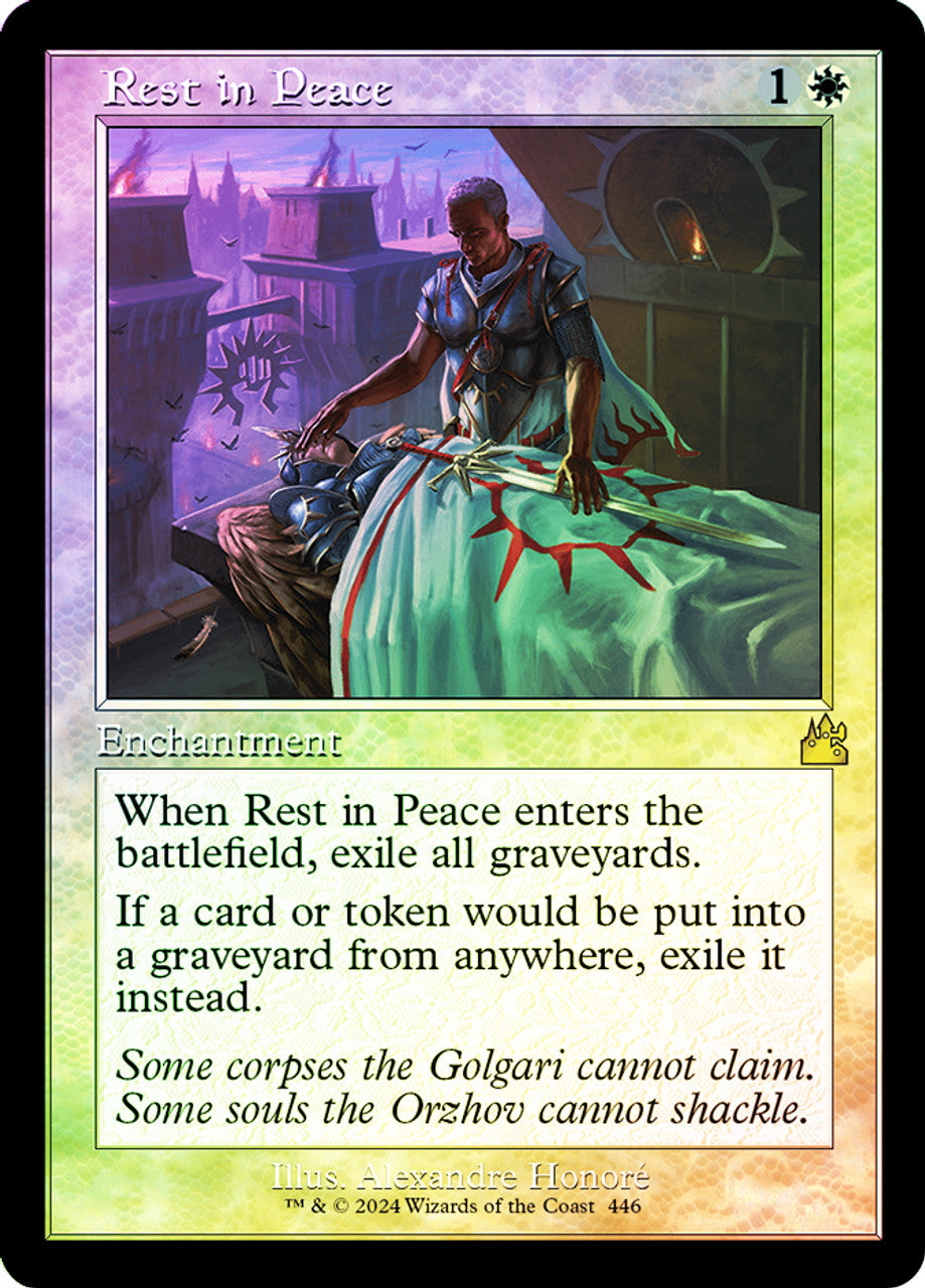Rest in Peace (Retro Frame) (Foil)
