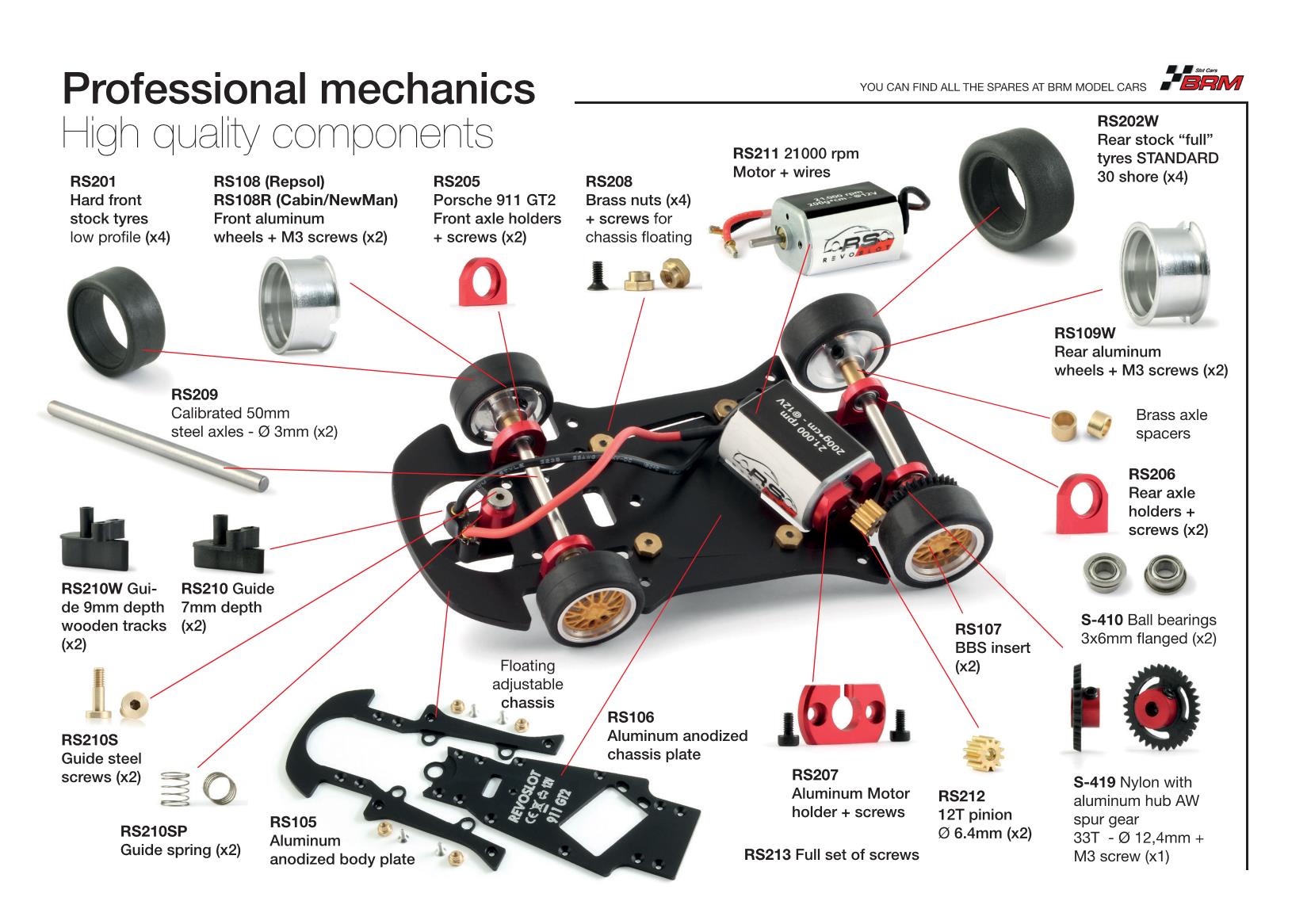 Revo Slot - Porsche 911 GT2 Cabin #14