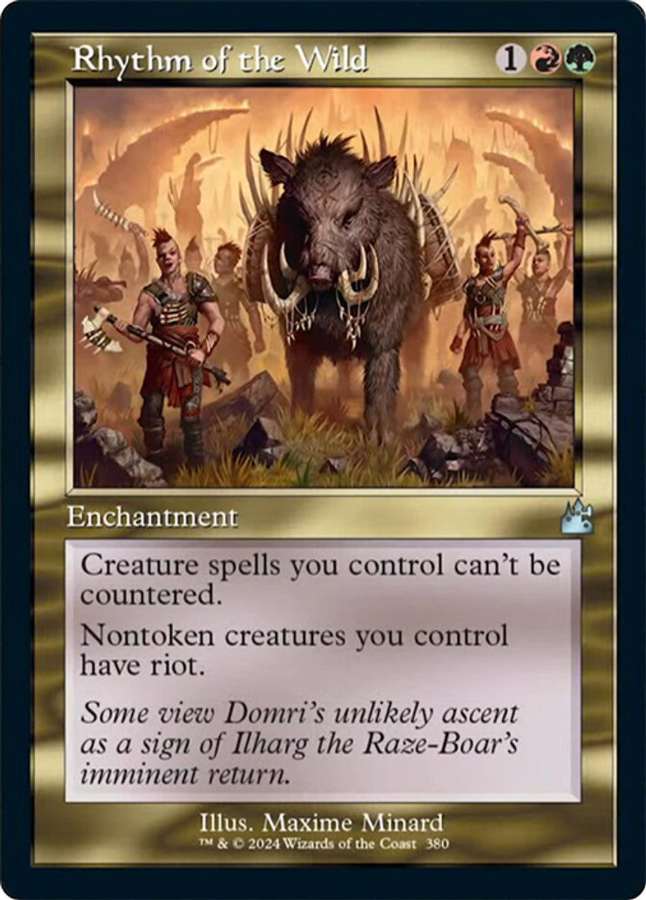 Rhythm of the Wild (Retro Frame)