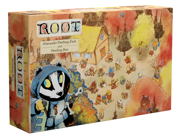 Leder Games - Root Marauder Hirelings Pack and Hireling Box - Ingles