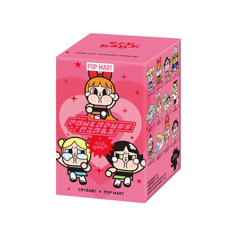 Pop Mart - Crybaby x Las Chicas Superpoderosas, Caja misteriosa (Figura Sorpresa)
