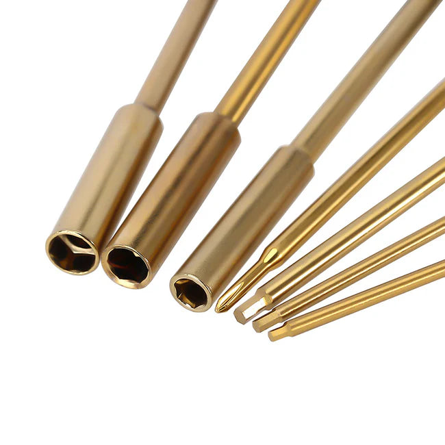 INJORA - 7PCS Hex Screwdrivers Thin Walled Nut Drivers RC Tools Kit for 1/18 1/24 RC Crawlers