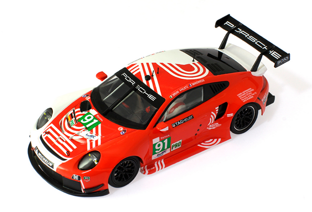 ScaleAuto - Porsche 911.2 GT3 RSR #91 - '20 Le Mans - Análogo, escala 1/32