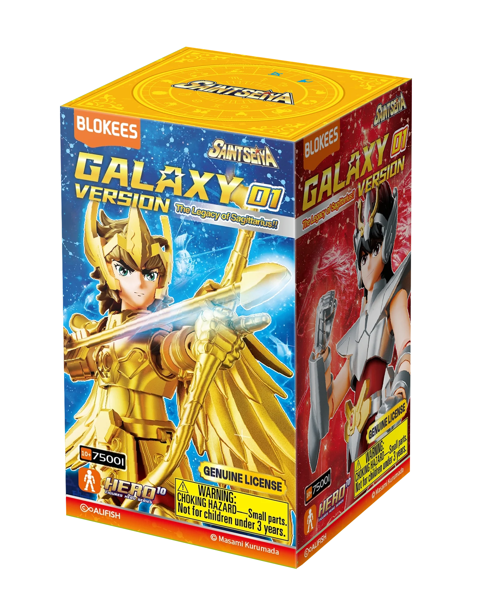 Blokees - Saint Seiya Galaxy Series: 01 The Legacy of Sagittarius - Unitario Sorpresa #75001