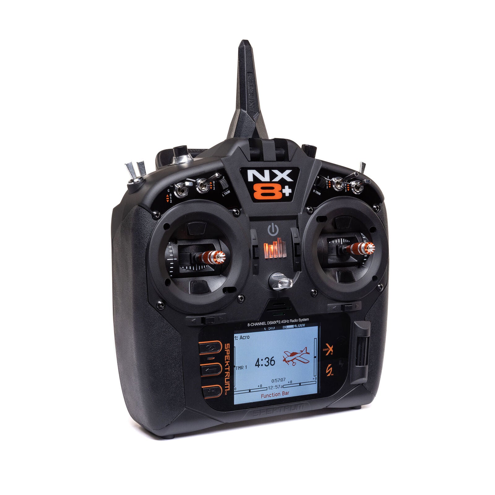 Spektrum RC - NX8+ 20-Channel DSMX Transmitter Only