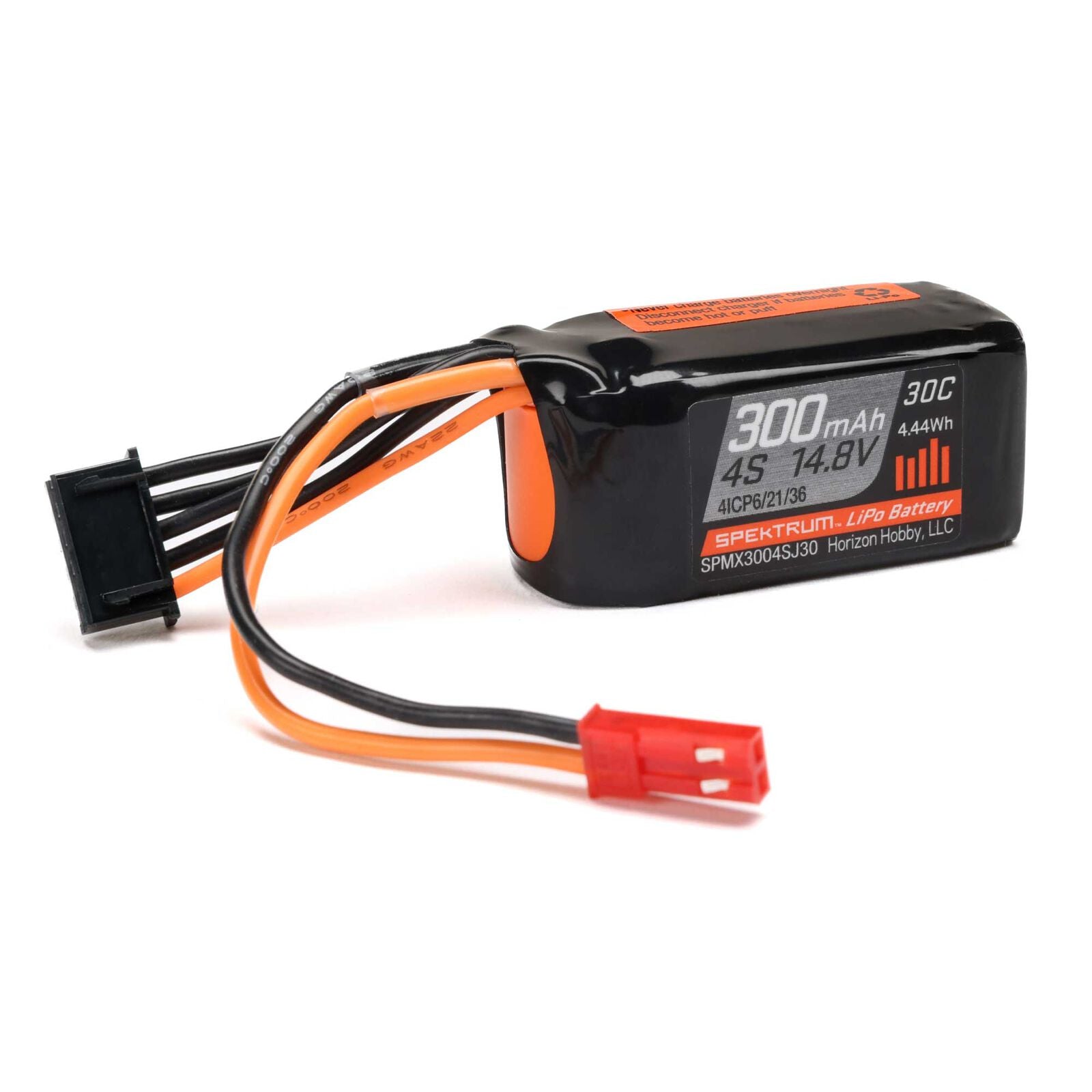 Spektrum RC - 14.8V 300mAh 4S 30C LiPo Battery