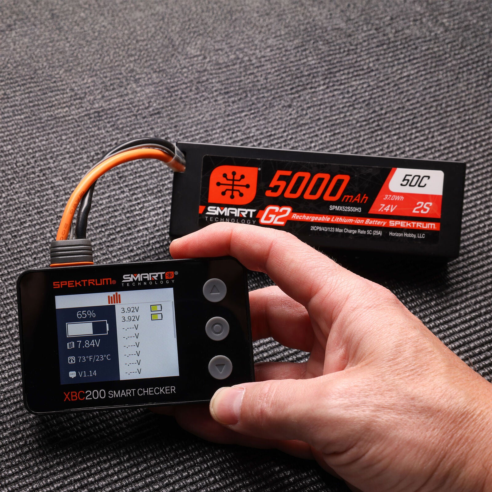 Spektrum RC - XBC200 Smart LiPo Battery Checker & Servo Tester
