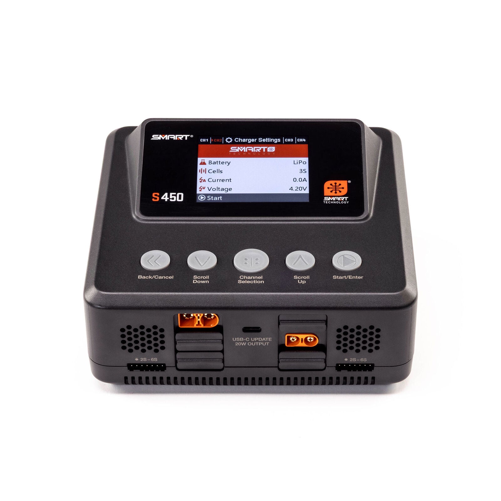 Spektrum RC - S450 G2 AC/DC Smart Charger 4x50W