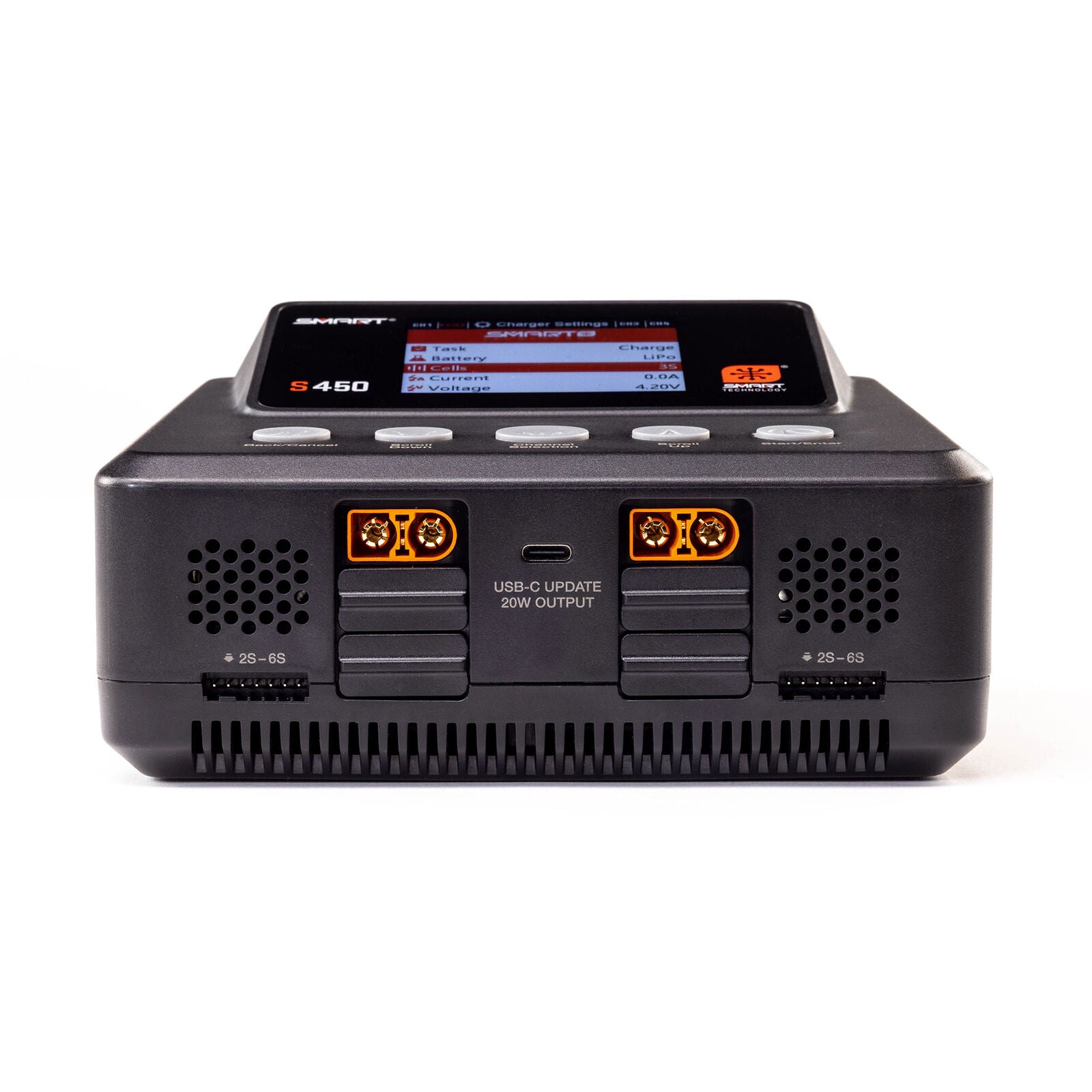 Spektrum RC - S450 G2 AC/DC Smart Charger 4x50W