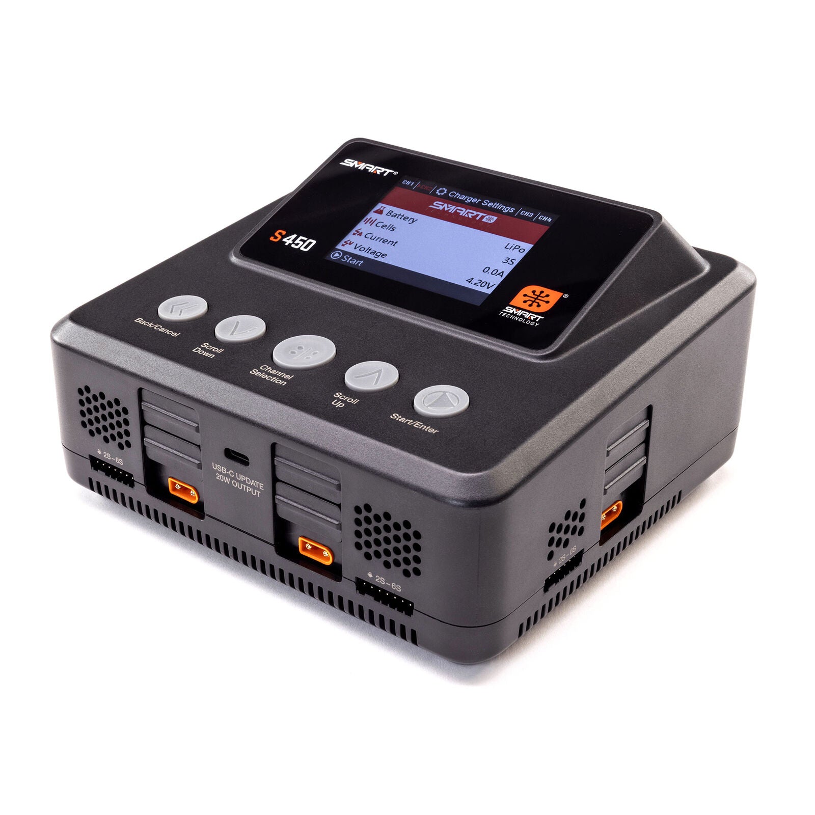 Spektrum RC - S450 G2 AC/DC Smart Charger 4x50W