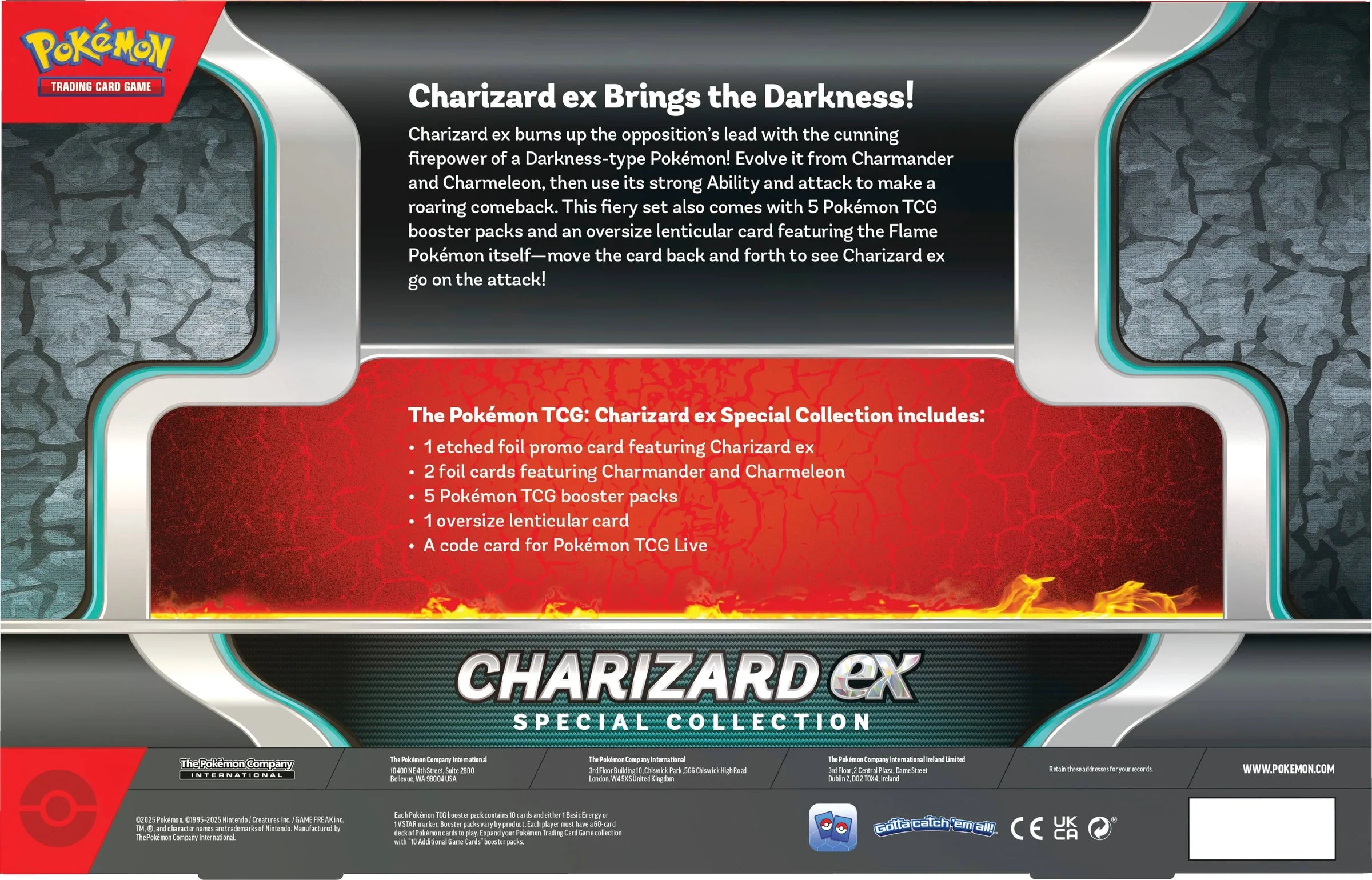 Pokémon TCG: Charizard Special Edition (Ingles)