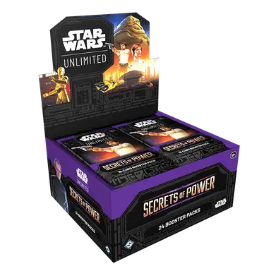 Star Wars Unlimited - SWU: – Secrets of Power: Booster Display Box (Ingles)