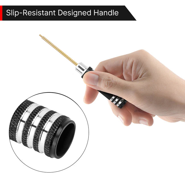 INJORA - 7PCS Short Handle Hex Screwdriver Nut Driver Tools Kit for 1/18 1/24 RC Crawlers