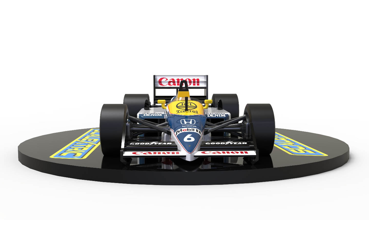 Scalextric - Williams FW11 1987 World Champion - Nelson Piquet - Análogo, Escala 1/32