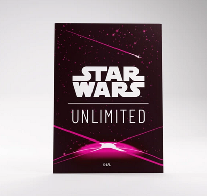 Gamegenic - Star Wars: Unlimited Art Sleeves - Card Back Magenta