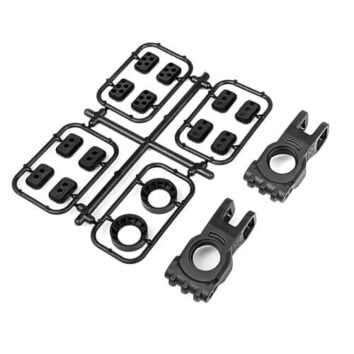Tekno RC - Rear Hubs and Bearing Spacers (+/-2mm, adj roll center, L/R, EB/NB48 2.1)