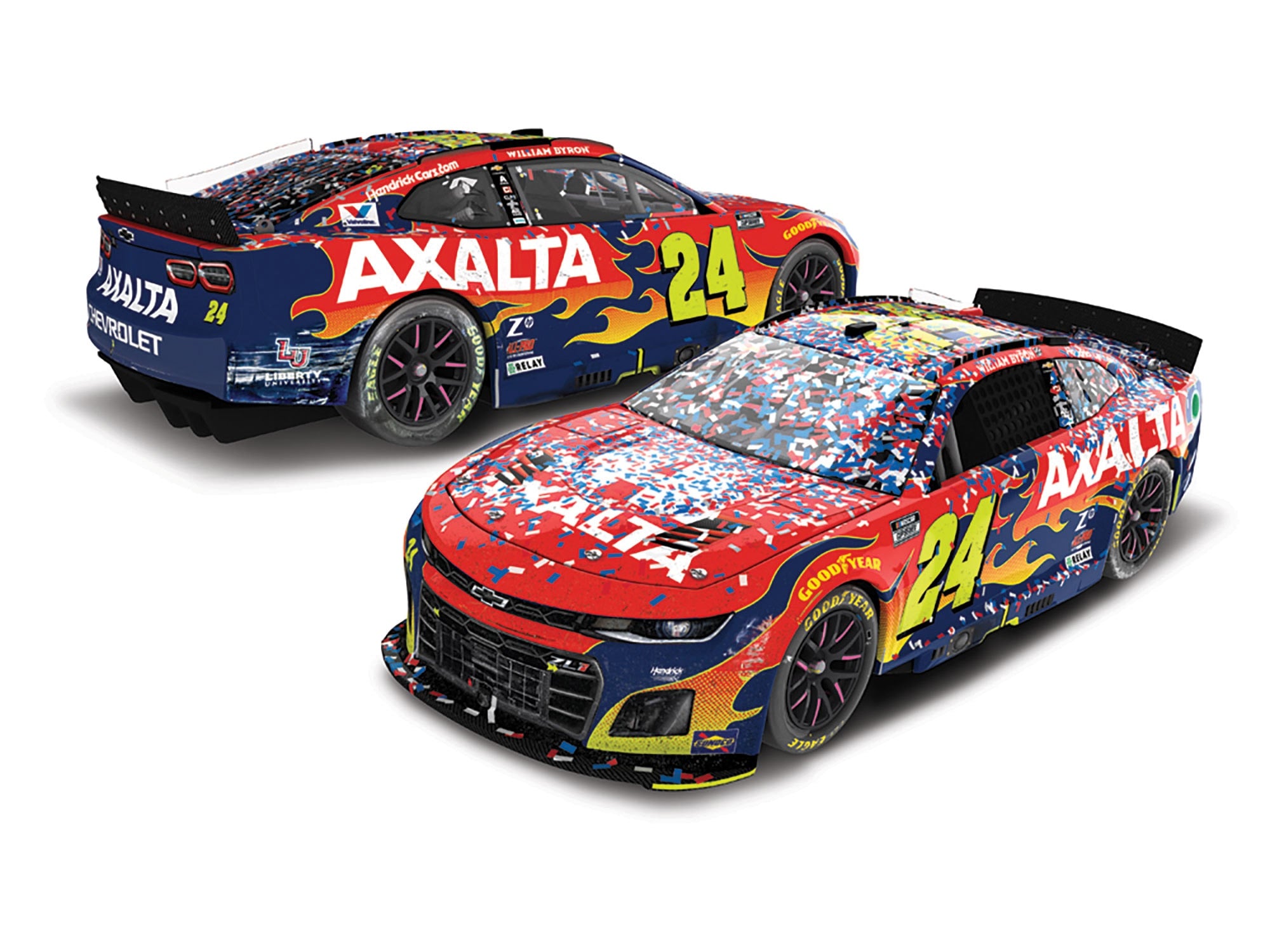 Lionel Racing - William Byron #24 Axalta Daytona 500 Win 2025 Chevrolet, escala 1:64