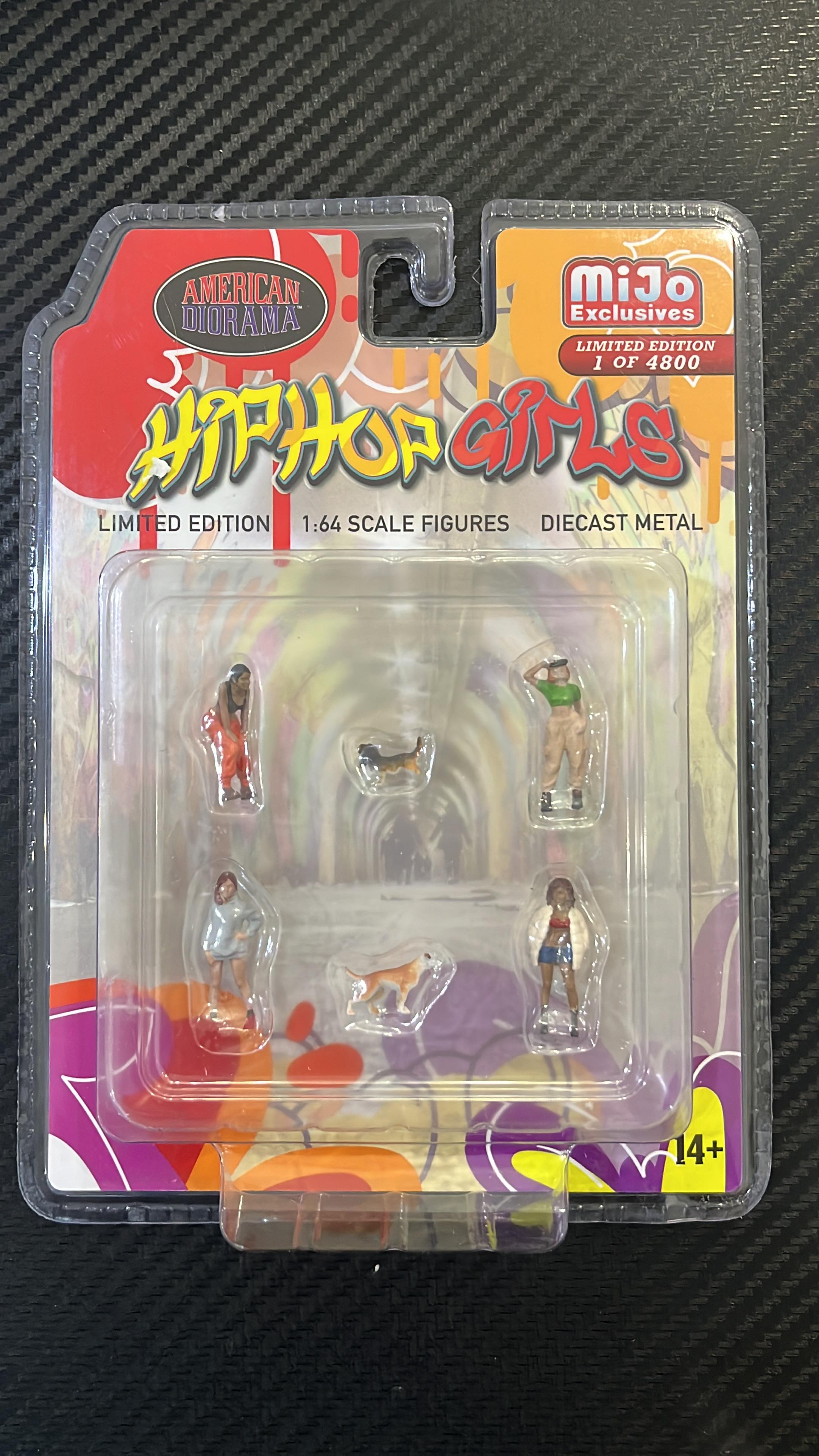American Diorama - HipHop Girls - Figuaras a escala 1/64
