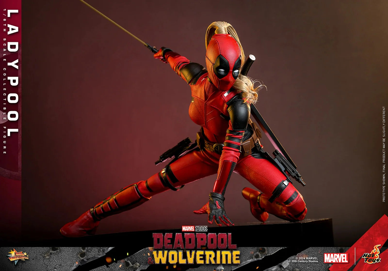 Hot Toys - Movie Masterpiece: Deadpool y Wolverine - LadyPool Escala 1/6 PRE VENTA. ENTREGA ESTIMADA FEBRERO-ABRIL 2025
