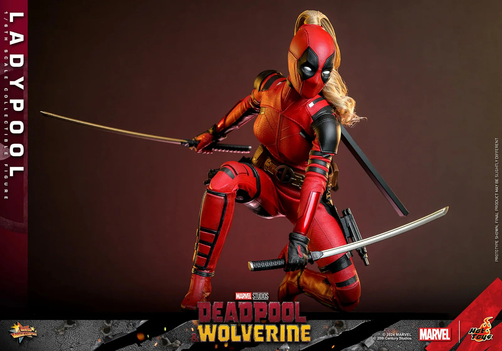 Hot Toys - Movie Masterpiece: Deadpool y Wolverine - LadyPool Escala 1/6 PRE VENTA. ENTREGA ESTIMADA FEBRERO-ABRIL 2025