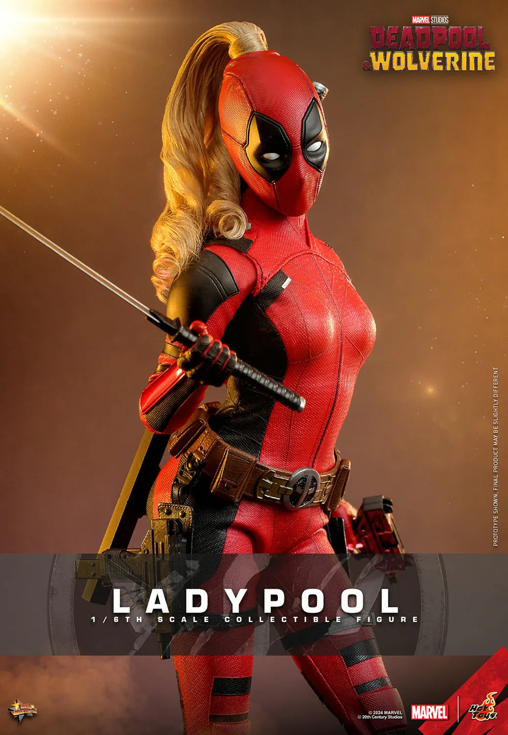 Hot Toys - Movie Masterpiece: Deadpool y Wolverine - LadyPool Escala 1/6 PRE VENTA. ENTREGA ESTIMADA FEBRERO-ABRIL 2025