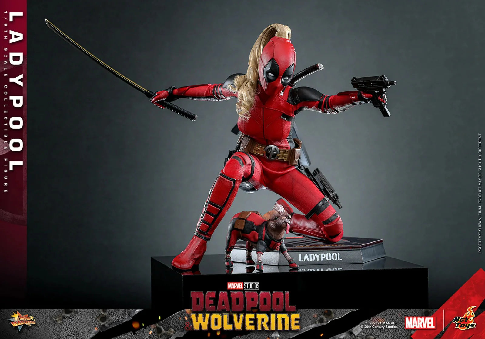 Hot Toys - Movie Masterpiece: Deadpool y Wolverine - LadyPool Escala 1/6 PRE VENTA. ENTREGA ESTIMADA FEBRERO-ABRIL 2025