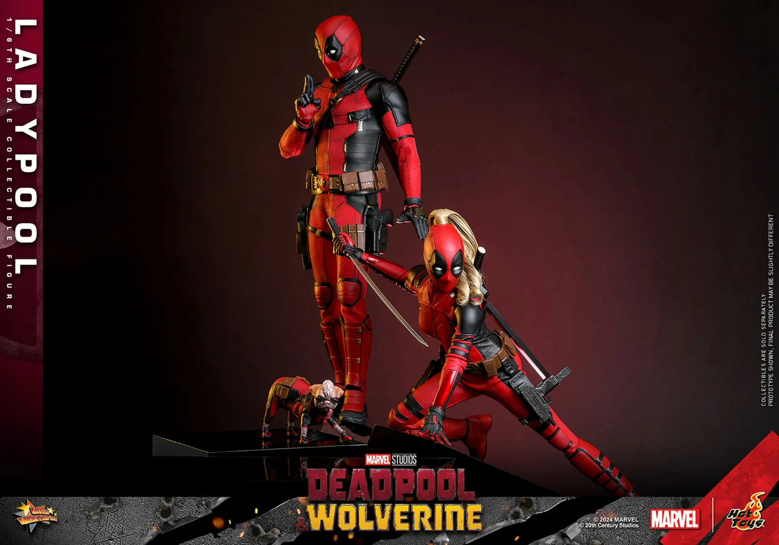 Hot Toys - Movie Masterpiece: Deadpool y Wolverine - LadyPool Escala 1/6 PRE VENTA. ENTREGA ESTIMADA FEBRERO-ABRIL 2025