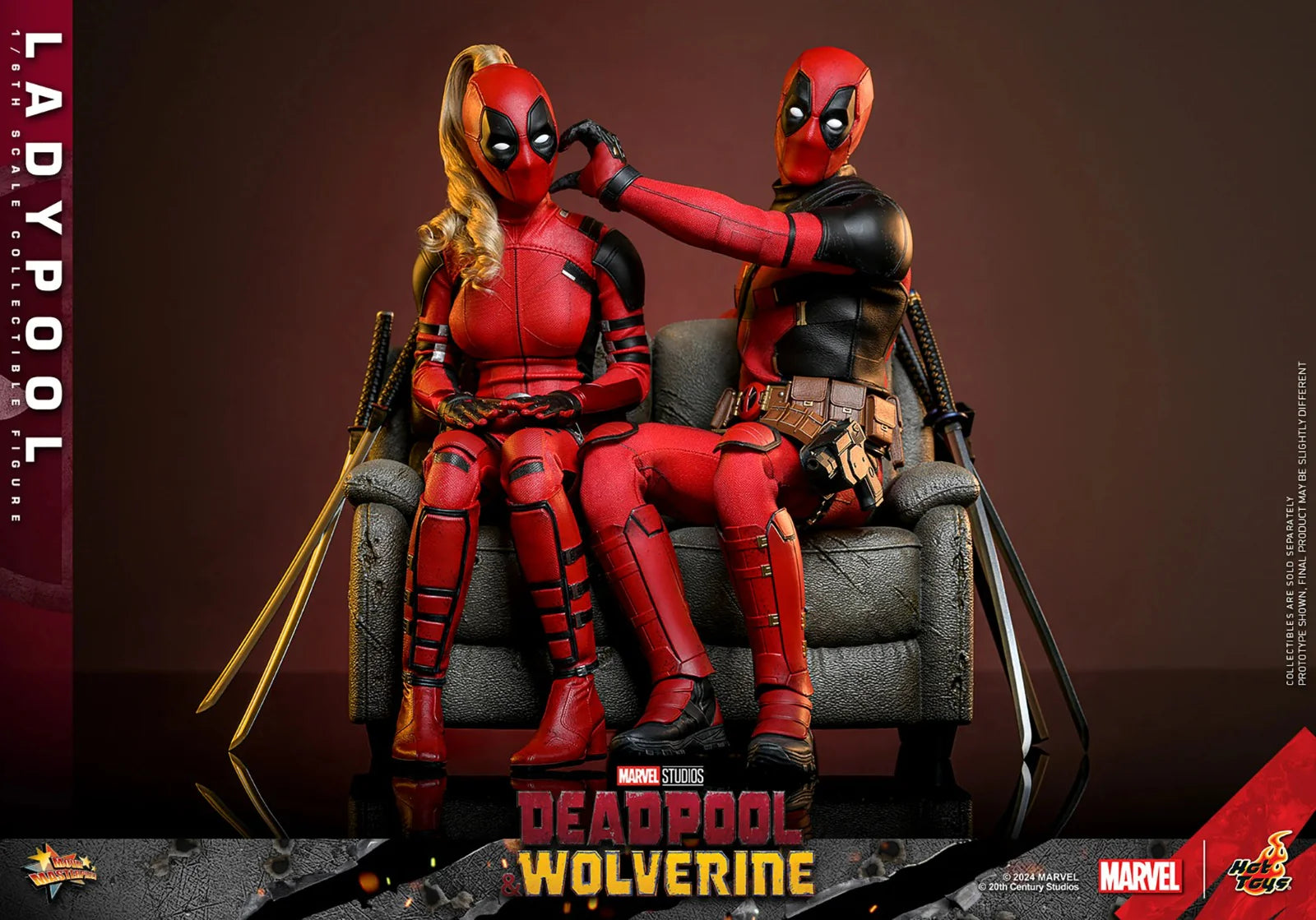 Hot Toys - Movie Masterpiece: Deadpool y Wolverine - LadyPool Escala 1/6 PRE VENTA. ENTREGA ESTIMADA FEBRERO-ABRIL 2025