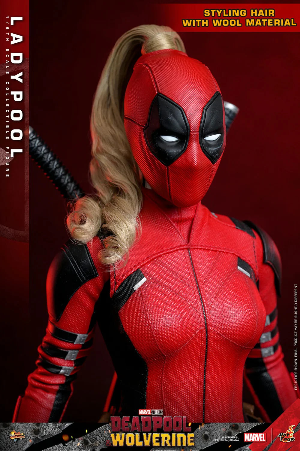 Hot Toys - Movie Masterpiece: Deadpool y Wolverine - LadyPool Escala 1/6 PRE VENTA. ENTREGA ESTIMADA FEBRERO-ABRIL 2025