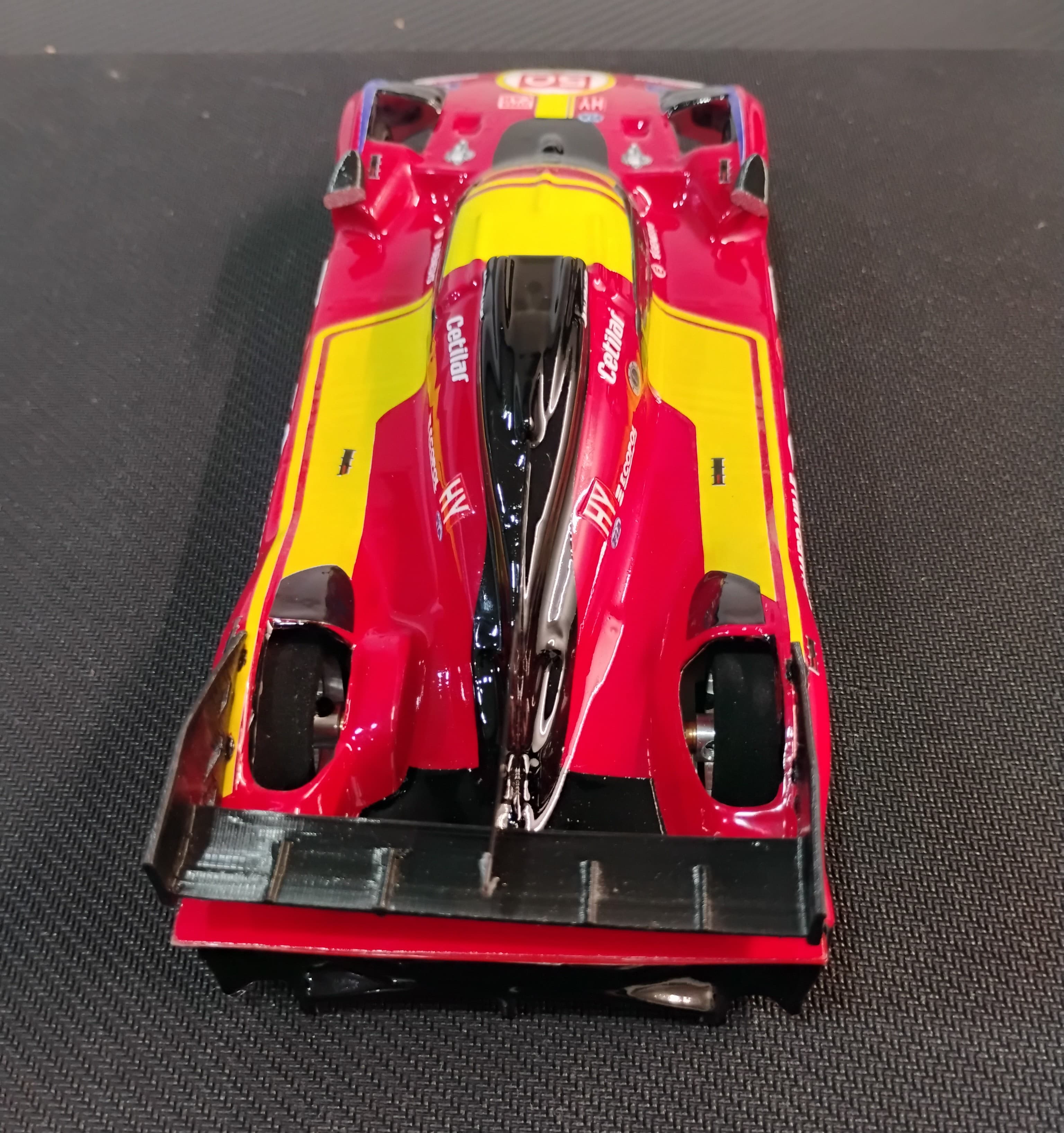 DG Slot Racing - GTP - Ferrari 499P #50 - ’24 Le Mans Winner, escala 1/24, análogo