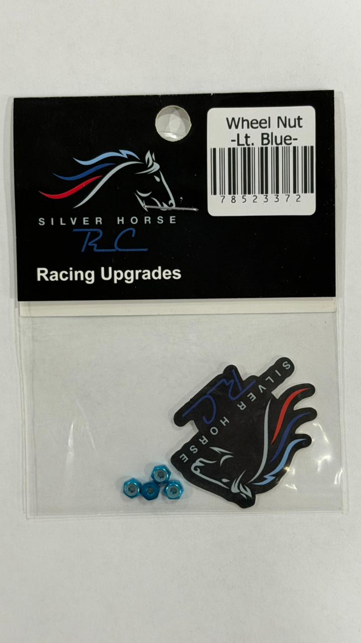 Silver Horse RC - Nitro Nuts - Lt. Blue