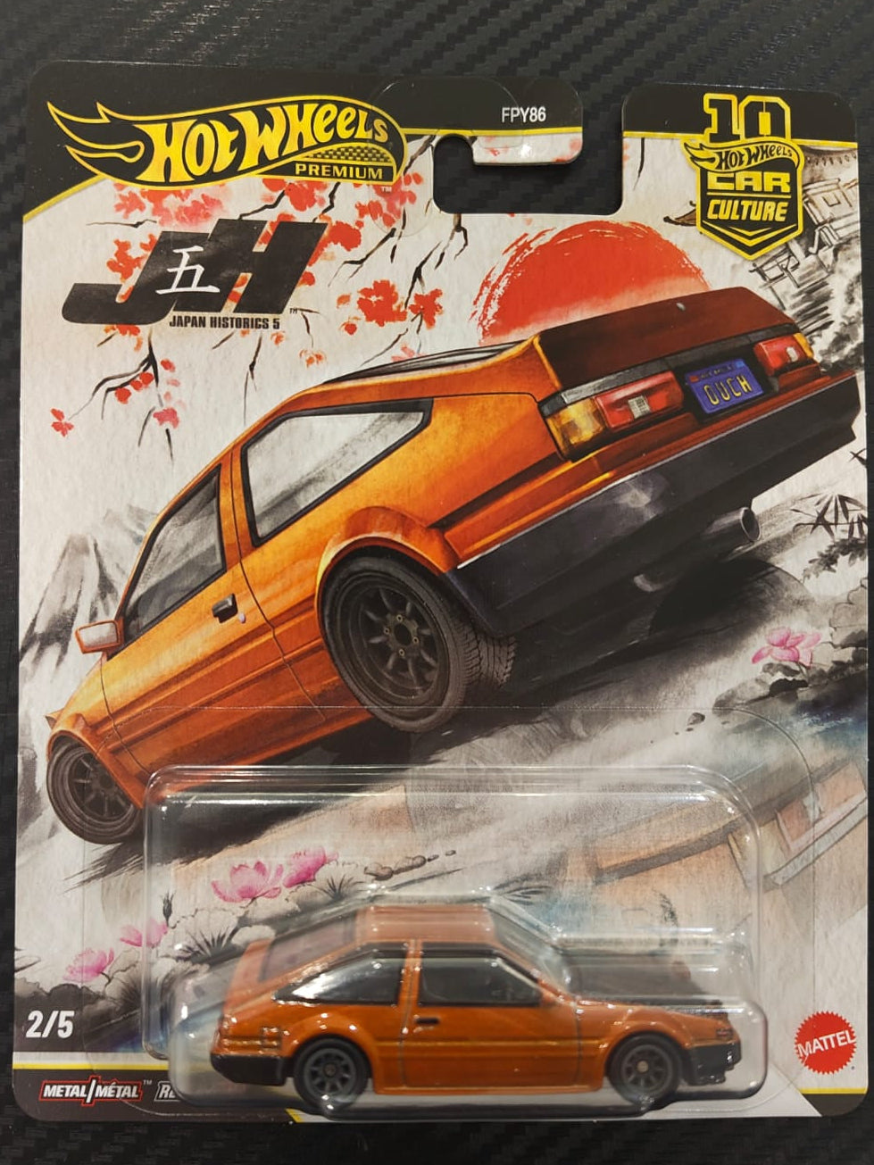 Mattel - Hot Wheels Toyota AE86 Sprinter Trueno - 2025 Car Culture Japan Historics 5