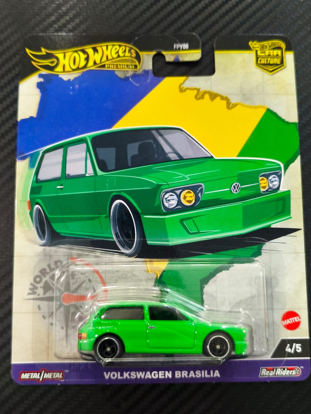Mattel - Hot Wheels Premium Volkswagen Brasilia 4/5
