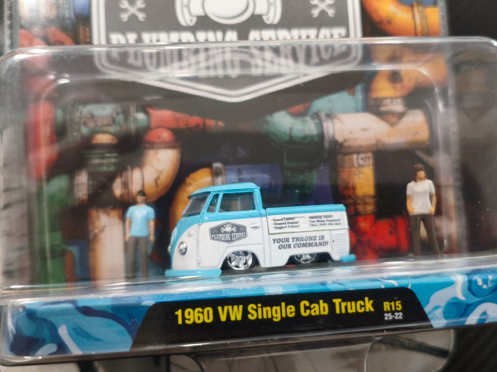 M2 MACHINES - 1960 VW Single Cab Truck 1/64