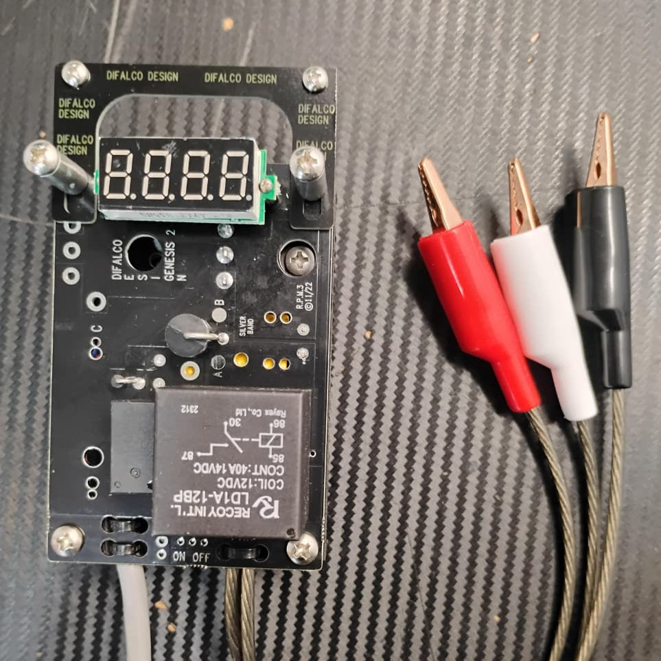 Difalco Desing - 1/32 Genesis HD30, 30 Band, Positive Polarity, w/ Traction Control + Voltimeter (GOLD)