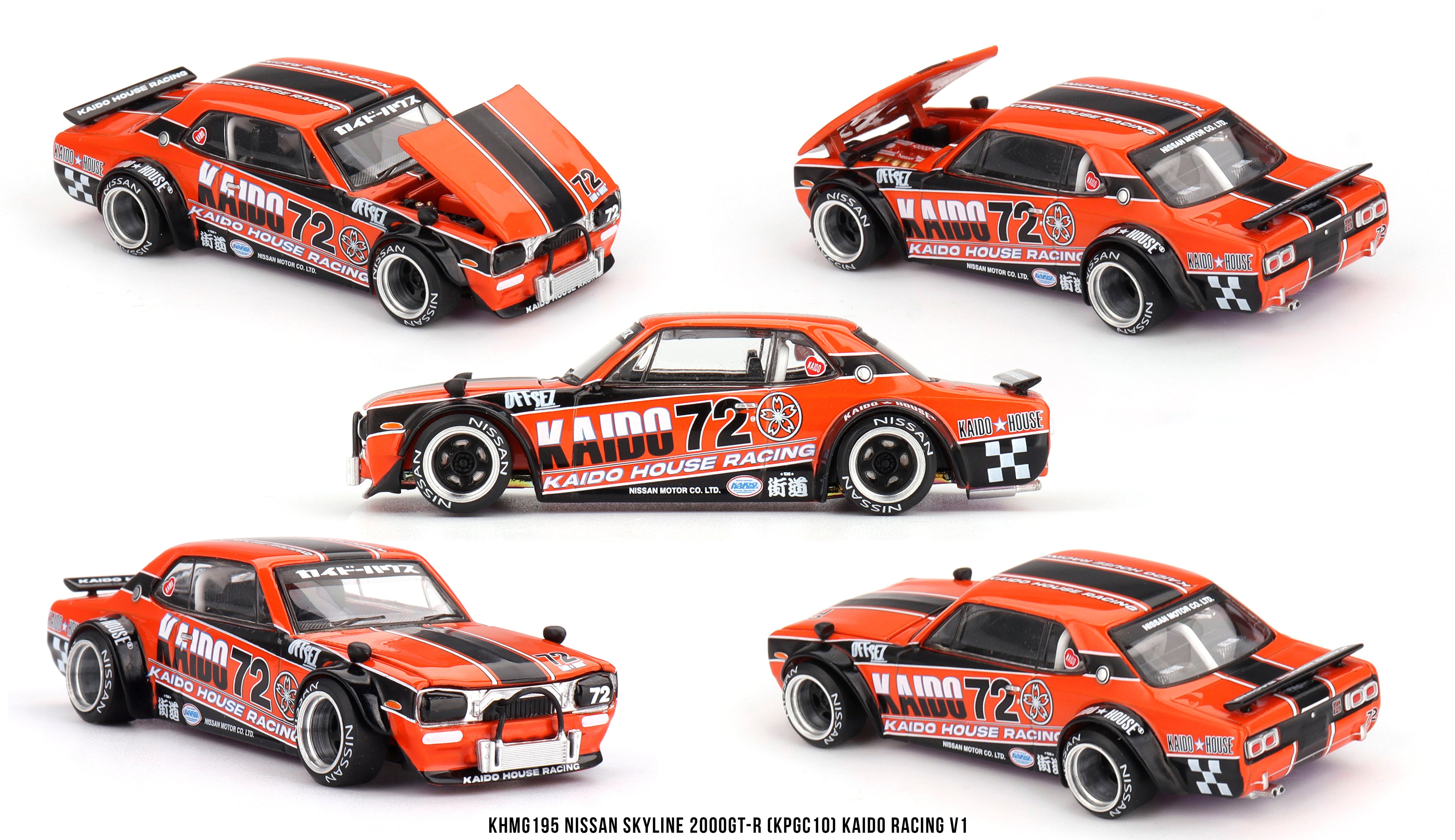 Mini GT - Nissan Skyline 2000GT-R (KPGC10) Kaido Racing V1 1/64