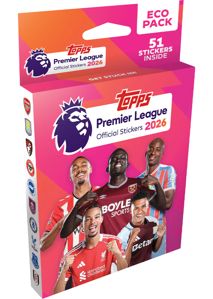 Topps Premier League 2026: Sticker & Album - Eco Pack