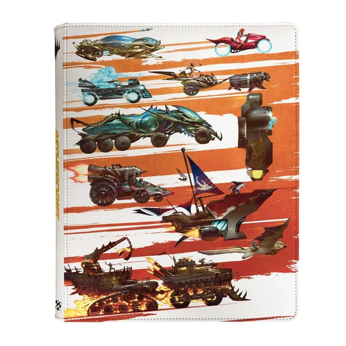 Ultra Pro: Aetherdrift Finish Line Bundle Key Art 9-Pocket Premium Zippered PRO-BINDER® for Magic: The Gathering