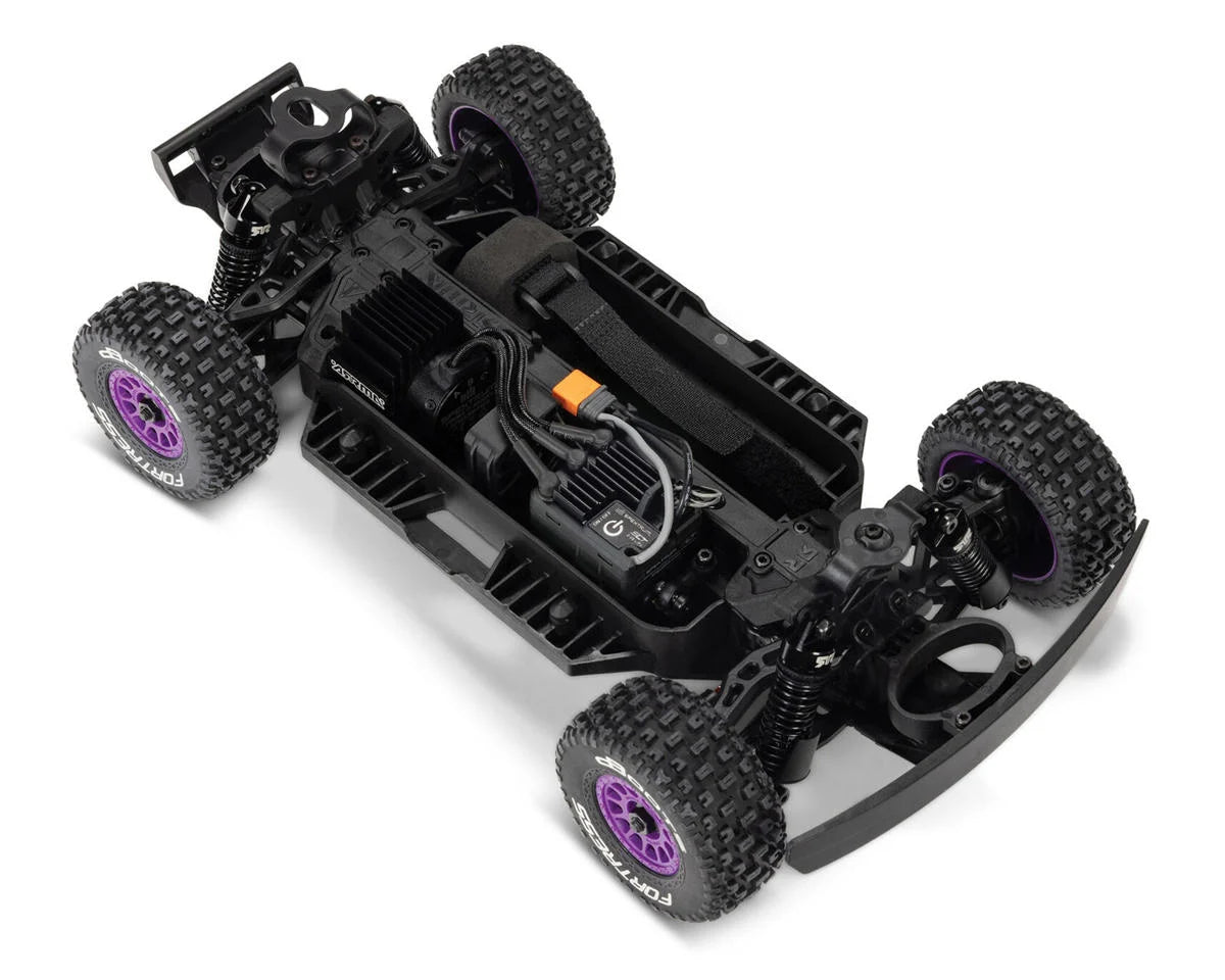 Arrma - 1/16 Mojave Grom 223S DSC 4X4 RTR Brushless Desert Truck, Teal/Pink (Battery & Charger Included)