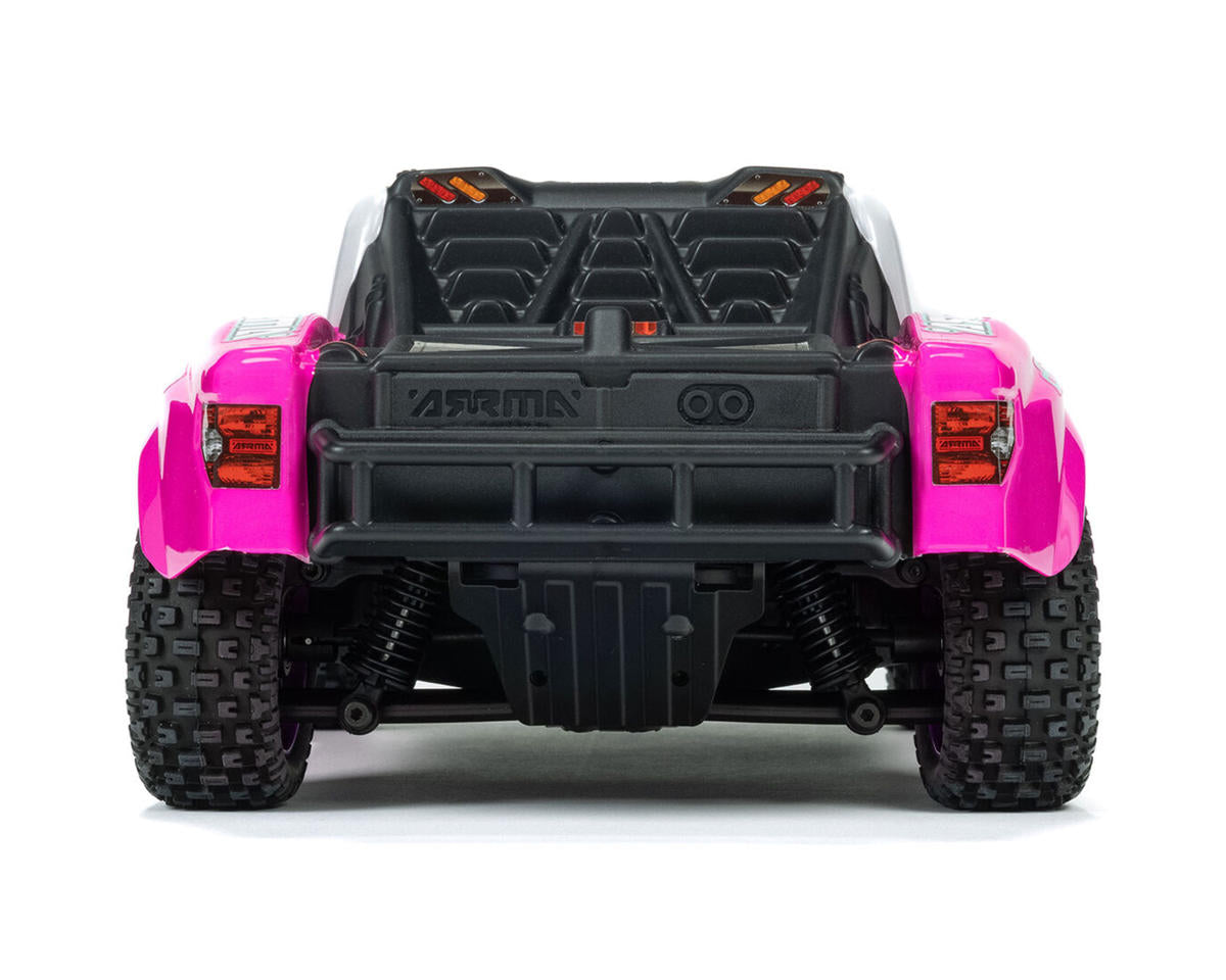 Arrma - 1/16 Mojave Grom 223S DSC 4X4 RTR Brushless Desert Truck, Teal/Pink (Battery & Charger Included)