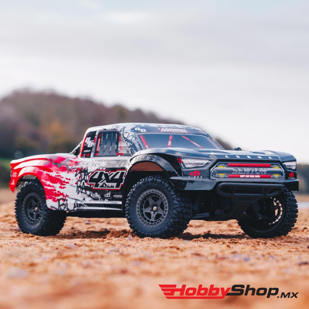 Arrma - 1/10 Senton 4Wd V3 3S Blx Brushless Short Course Truck Rtr Red En Existencia