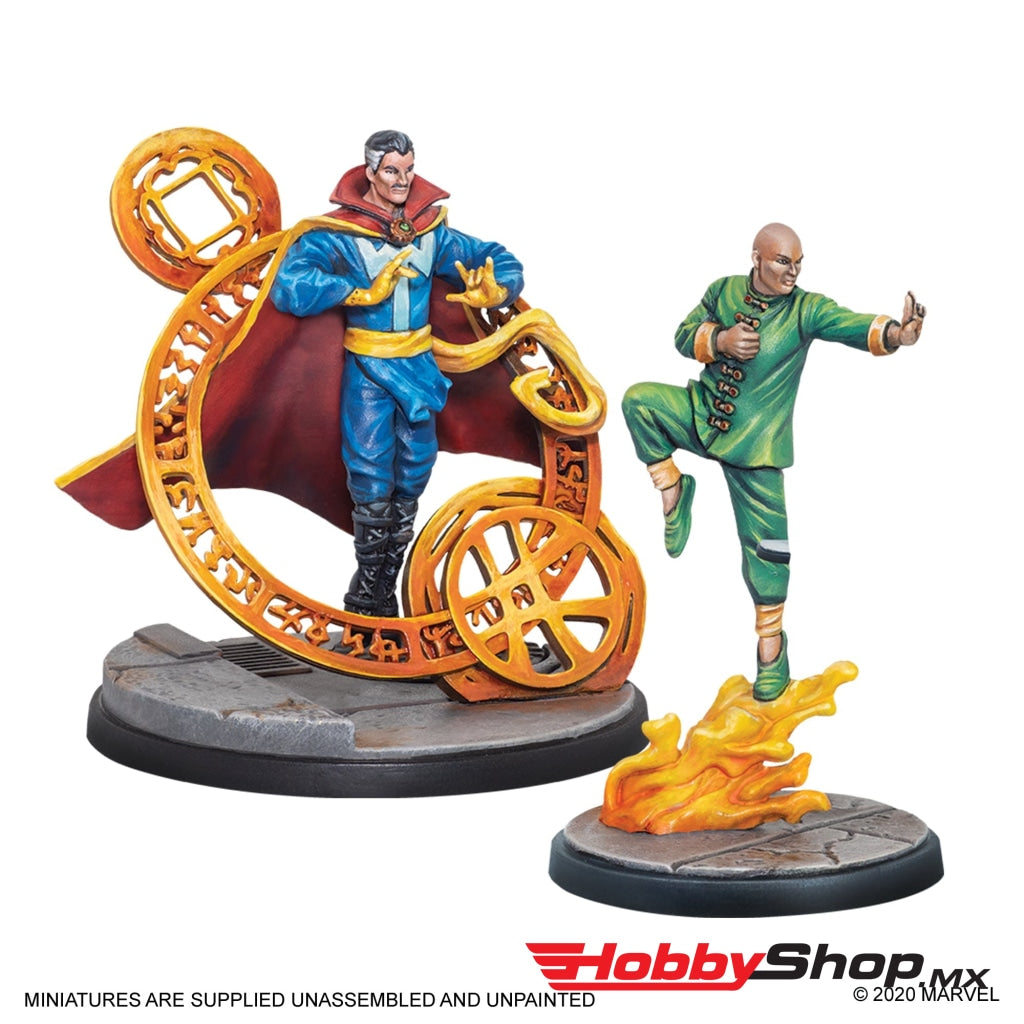 Asmodee - Marvel: Crisis Protocol Doctor Strange & Wong En Existencia