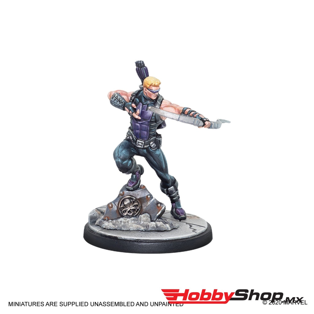Asmodee - Marvel: Crisis Protocol Hawkeye & Black Widow Agent Of S.h.i.e.l.d. En Existencia